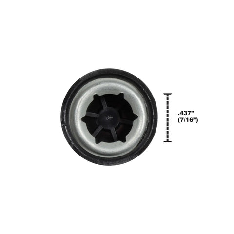 Bad Boy 4 Pack Push Nut Axle Cap Retainers For Power Wheels And Ride On Toy Cars 7 16 Inch Axle Shafts Tight Fitting Locking Nuts With Slick Grip Finish Built For Quick Install