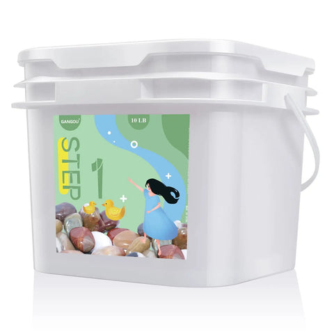 10 Pound Coarse 60 90 Silicon Carbide Grit For Rock Tumblers, 10 lb container for stone polishing and shaping, Step One grit