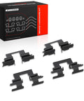 A Premium Rear Disc Brake Hardware Kit For Honda Pilot Odyssey And Acura Mdx Models With Smooth Stopping Power And Long Lasting Durability That Keeps Your Ride Safe, black metal clips