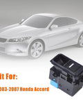 Power Window Master Switch Replacement For Accord 7th Gen 2.4L 2003 2004 2005 2006 2007 Rear Left Right Passenger Driver Side OE 35770-SDA-A01