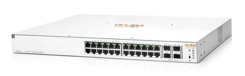 Instant On 1930 24 Port Gigabit Ethernet Switch with 24xGE PoE 195W and 4x 1G 10G SFP Plus US Cord L2 Plus Smart Switch