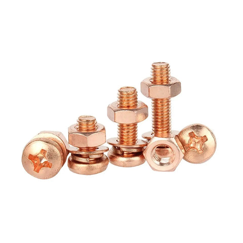 Heavy Duty Cross Head Screws And Nuts Kit With Flat And Spring Washers M6x16mm Stainless Steel 304 All In One Hardware Fastener Set For Indoor And Outdoor Use, M6x16 screws and nuts