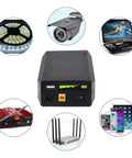 All In One Portable Power Bank With 12V 9V And 5V Outputs 10500mAh High Capacity USB A Quick Charge for various devices