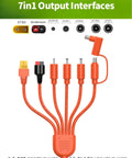 7 In 1 Solar Panel Adapter Kit With 3.6 Foot MC4 And DC 8mm Cable, XT60 Anderson Connectors, Universal DC Adapters display