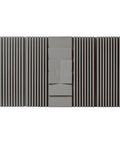 Premium Thick Acoustic Panels 2-Pack Soundproof Foam Tiles for Studio Recording and Home Office, gray 1800mm x 900mm size.