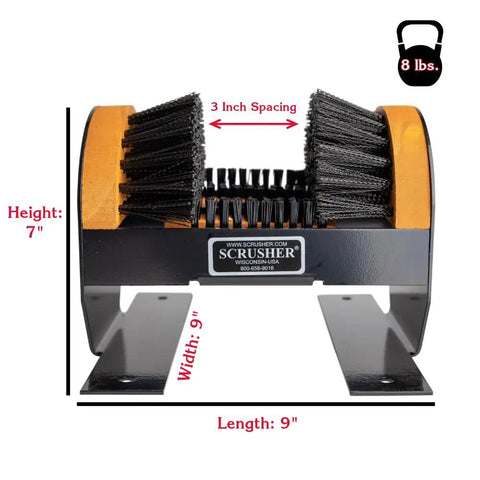Heavy Duty Outdoor Boot Cleaner With Five Brush Cleaning System For Mud And Dirt Built Tough And Made In America Easy Mount Installation Cleans Boots Shoes And Gear For Home Or Shop