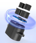 Exploded view of Waterproof Ultrasonic Distance Sensor For Robotic Obstacle Avoidance And Smart Home Use IP67 Rating I2C Output
