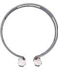 Heavy Duty Stainless Steel Welding Tacking Band Clamp Fits 2.5 Inch Pipes shown with two locking ends for secure grip.