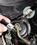 Stainless Steel Pressure Transducer Sensor With Connector One Eighth NPT Thread For Oil Fuel Air Water Pressure Monitoring 100 PSI High Precision Within Two Percent Full Scale Surge Protected Fuel Pressure Sensor For Tanks installed