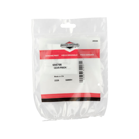 Genuine Pinion Gear Replacement for Outdoor Power Equipment Models 693059, 280104 and 693058 in packaging
