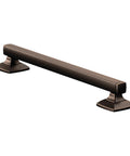 Oil-Rubbed Bronze 18-Inch Stainless Steel Bathroom Grab Bar For Safety And Accessibility, Heavy-Duty Support Up To 500 Lbs, Transitional Style