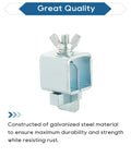 Pro Grade Heavy Duty Butt Welding Clamps Set Of Sixteen For Auto Body Panels And Edge To Edge Welding, galvanized steel clamp