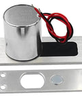 Heavy Duty DC 12V Electronic Drop NC Door Lock With Magnetic Induction Deadbolt on metal mount for secure outdoor installations