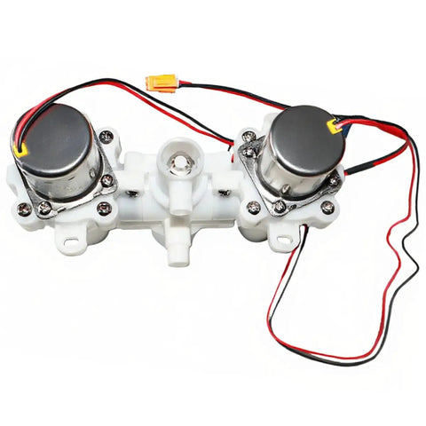 12V DC Smart Toilet Bidet Dual Solenoid Water Valve Manifold ZNF-A 0.5-8 Bar with three threaded ports and relay control