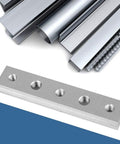 Killer Aluminum T Slot Miter Track Jig For Woodworking quick clamp station, showing various machined aluminum components.
