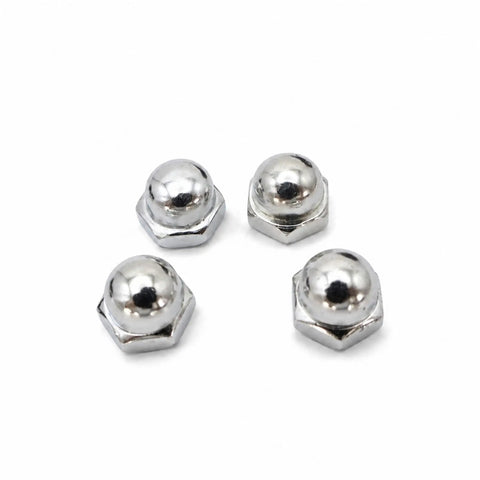 RuiJOTWAT 4Pcs Caster Wheels for Oil-Filled Radiators Swivel Casters with Brakes Replacement Wheels for Electric Heaters and Furniture Black glossy silver nuts