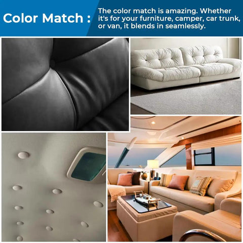 Set Of 12 Premium Black Leather Snap Upholstery Buttons For Tufting Sofas And Car Seats Features A Tight Three Quarter Inch Fit To Level Up Your Furniture Fix Game With Top Tier Build And Slick Finish, showcasing color match on various upholstery.