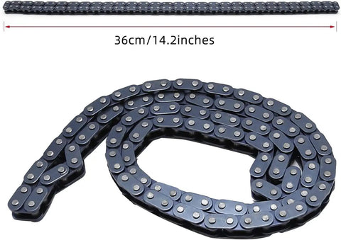 36cm 116-link chain part of the 54 Tooth Rear Drive Sprocket With 116 Link Chain And Master Link Kit For 47cc 49cc 2 Stroke vehicles