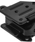 Durable space-saving folding hinge set for furniture transformations
