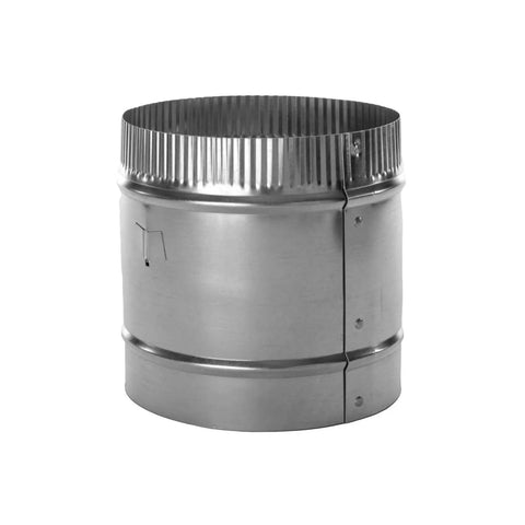 Tough As Nails 7 Inch Backdraft Damper Butterfly Vent Flap Hvac Exhaust Solar Heating Intake Valve Horizontal Vertical Airflow Regulator No Sweat Install Smooth Kickback Blocker Design galvanized steel duct connector.