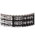 Pro Series Off Road CVT Drive Belt For Sportsman ATV Built To Run Cooler Under High RPMS With Enhanced Heat Resistant Rubber And Durable Cord Treatment For Unmatched Durability And Smooth Power Transfer On Tough Trails, black belt close-up