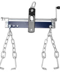Beefy Steel Engine Leveler With Adjustable Handle, Three Position, Three Quarter Ton Capacity (1,500 Lb), Blue
