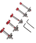 Legit Carbide Tipped Forstner Drill Bit Set 15Mm To 35Mm Woodworking Hole Saw Kit with hex keys and depth stops.