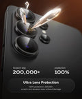 Samsung Galaxy S26 Ultra Camera Lens Protector Alignment Kit With 1 To 1 Invisible Fit 9H Aerospace Tempered Glass Scratch Test