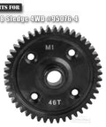 Hardened Steel 46T Spur Gear Upgrade For One Eighth Scale Sledge 4WD Monster Truck Main Gear Boosts Torque