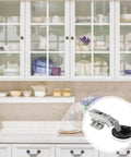 Four Pack Glass Door Hinges For Frameless Cabinets With Soft Close Dampers Built To Last High Strength Quiet Cabinet Hinges