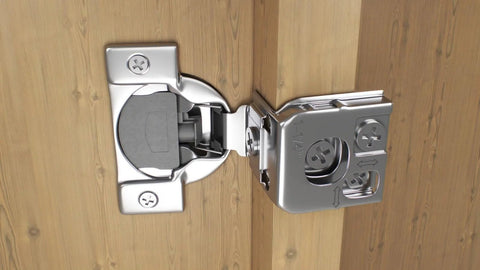 Soft Closing One And A Quarter Inch Overlay Cabinet Hinges Ten Pack Concealed Face Frame Hinges With Three Cam Adjustment