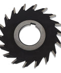 18-tooth face milling cutter disc, 100mm diameter, high-speed steel cutter for metal and woodworking