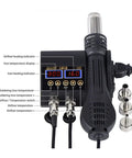 Pro Grade 2 in 1 Soldering Station With Hot Air Rework 800W, Dual LCD Displays, digital temperature control, and attachments
