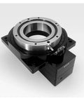 Precision Hollow Rotary Actuator With Slick 360 Degree Spin And Rock Solid Ten To One Gear Ratio Built For Heavy Factory Floors That Just Crush It All Day Long Without Breaking A Sweat, featuring a solid cast iron shell.