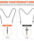 Bottom Oven Bake Element Replacement For Electric Ranges And Stoves 1950 To 2600W 240V 316075103 and 316075104 comparison