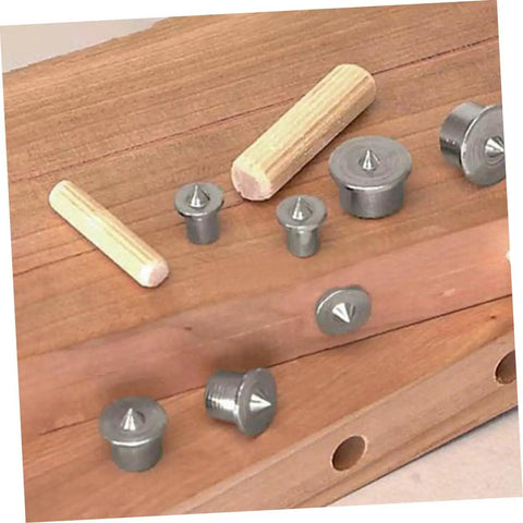 Various components of the 16 Piece Shelf Pin Drilling Jig And Dowel Center Points Kit For Smooth Woodworking Projects.