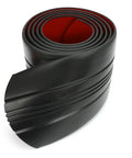 Heavy Duty Self Adhesive Boat Keel Guard And Badass Hull Armor Strips For Fiberglass Aluminum Fishing Vessels Black roll on white background