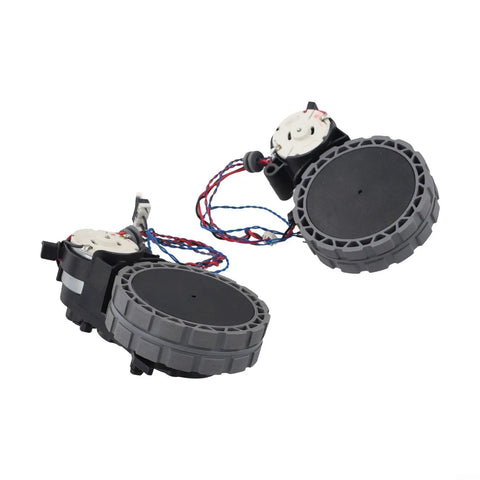 Left And Right Wheel Set For X1 X2 Turbo Robot Vacuum Cleaner Replacement Part Quiet Operation With Smooth Glide On Hardwood, Carpet, And Low Pile Rugs, Balanced Mobility For Easy Swaps And Long Lasting Performance.