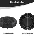 Brake Fluid Reservoir Cap Replacement For Ford F-150 2015-2019 Expedition 2018-2021 Lincoln Navigator 2018-2021, showing dimensions of 11.4mm and 50.69mm.