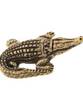 Dope Brass Alligator Shaped Cabinet Knob And Drawer Handle For Kitchen Cabinets Dressers Wardrobes And Nightstands With Durable Finish