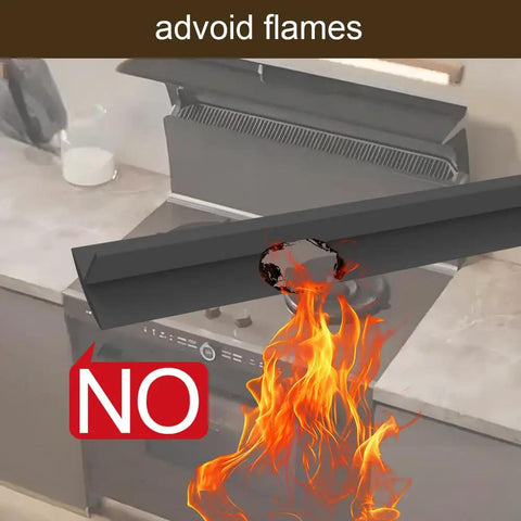 Silicone Stove Counter Gap Cover 30 Inches For 0.2 To 1 Inch Gap Extra Long Kitchen Gap Filler preventing spills over flames