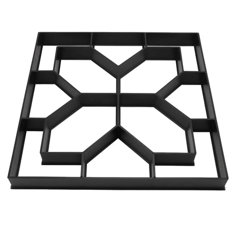 15.7X15.7 Inch Walk Maker Mold For Concrete Pavers ABS Reusable DIY Stepping Stone Paver For Lawn Patio Garden Yard Pathways