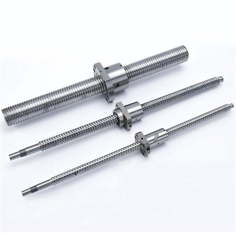 High Speed Ball Screw With End Machining 1620 Pitch Ball Nut For CNC Machines 500mm Length C7 Accuracy Built Tough With Heat Treated Steel