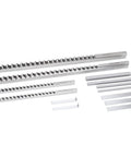 HSS Keyway Broach Set 4mm 5mm 6mm 8mm Metric Keyway Tools with Slotted Bushings and Shims, showcasing broaches and accessories.