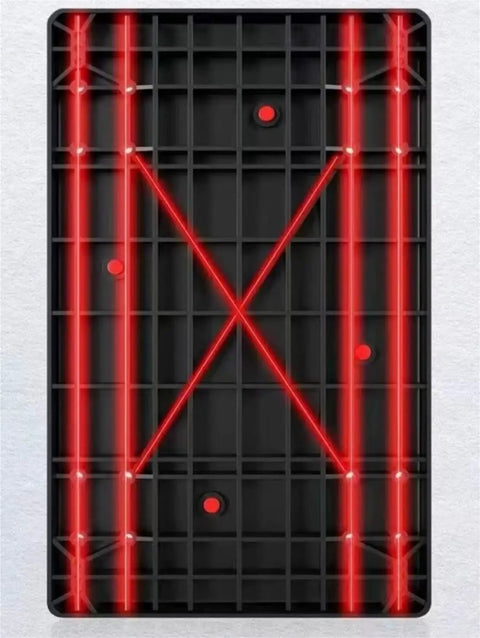 Heavy Duty Platform Cart With Folding Cage Two In One Use Convertible Hand Truck To Platform Trolley And Push Cart Dolly For Moving Bulky Loads In Warehouses Garages And Shops Foldable Enclosure For Compact Storage Open Fence For Full Cage Hauling And, black plastic base with red grid support