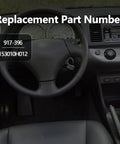 Car interior showing where Engine Oil Dipstick For Toyota Camry And Solara 2002 2006 Replaces 917-396 153010H012 fits