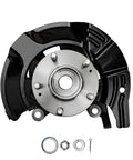 Front Right Steering Knuckle And Wheel Hub Bearing Assembly For 2011 Hyundai Sonata 2.4L With Sport Suspension Passenger Side Replacement Direct Fit OEM Grade Quality Bolt In Everyday Driver Ready.