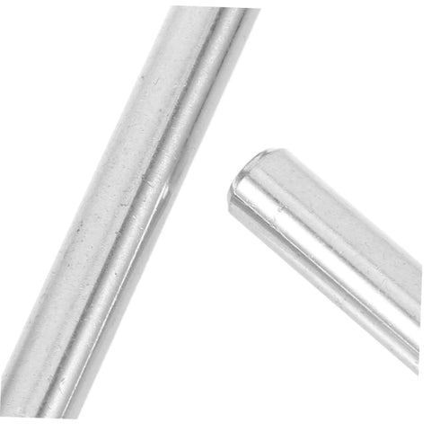 Close-up of 100 Pcs Stainless Steel Cylindrical Dowel Pins For Machinery, Automotive, And Electronics, Precision Fastening Elements