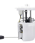 Side view of FWD Fuel Pump Module Assembly for Ford Fusion Mercury Milan Lincoln Zephyr MKZ and Mazda 6 with 3.0L 3.5L 3.7L or 2.5L engines.