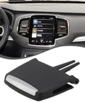 Front Air Conditioning Vent Clip Repair Kit for Volvo XC90 2019 2020 2021 2022 2023 Easy Install Replacement Durable Auto Air Vent Outlet Tab Clip Premium Quality Materials Direct Fit Plug and Play, black vent clip close-up